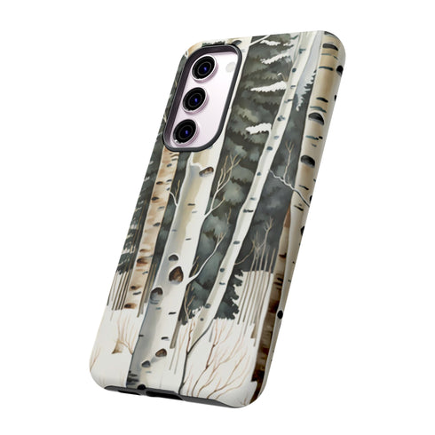 Winter Aspen Trunks - Impact Resistant Phone Case